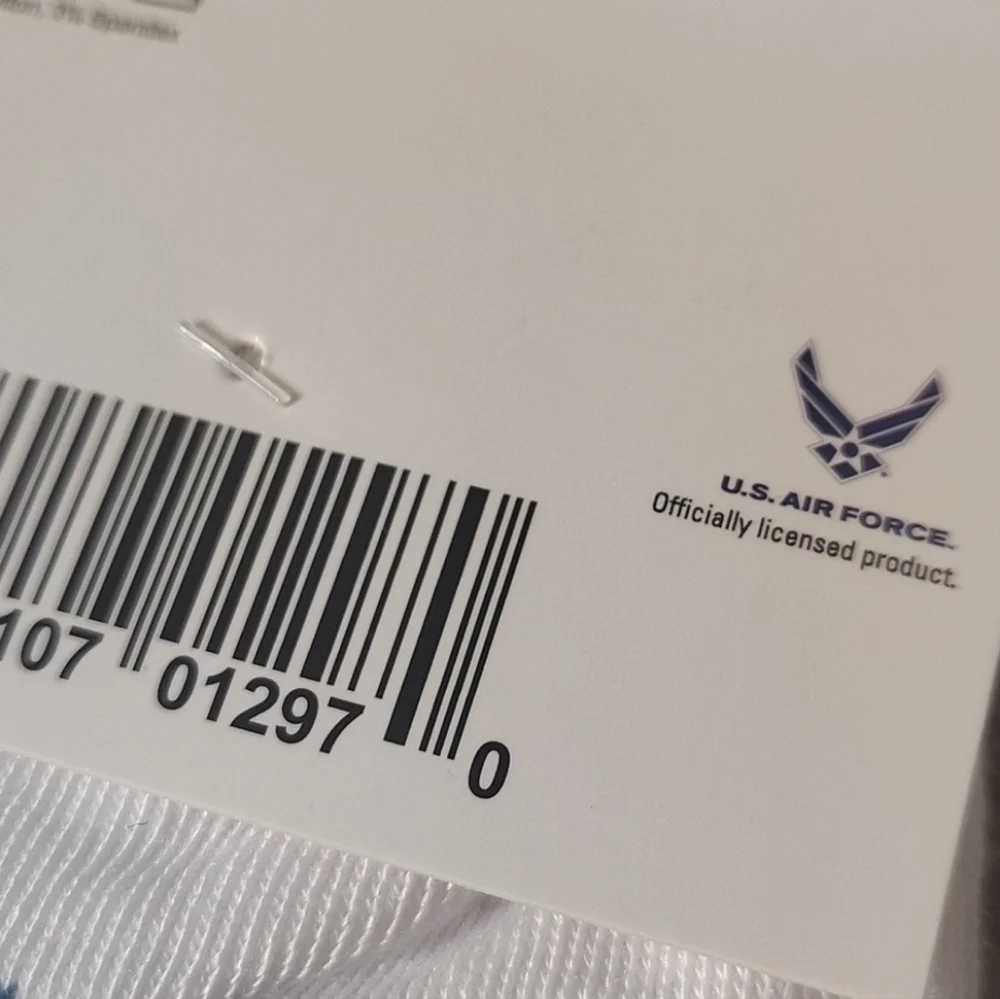 U.S. Air Force Crew Socks 2 Pair Unisex